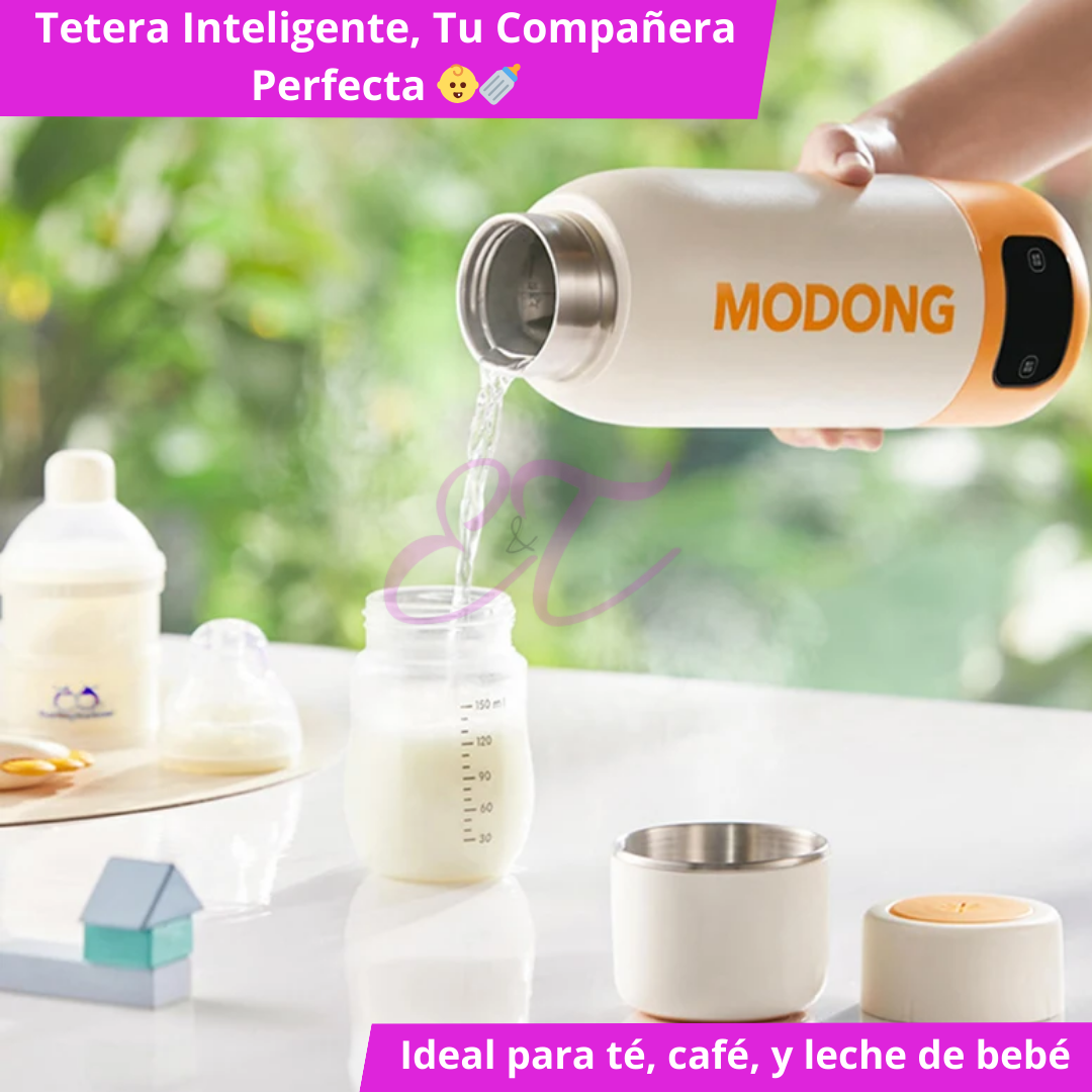 Hervidor de agua eléctrico portátil multifunción, tetera inteligente con temperatura ajustable, 100-240V, 600ML ™